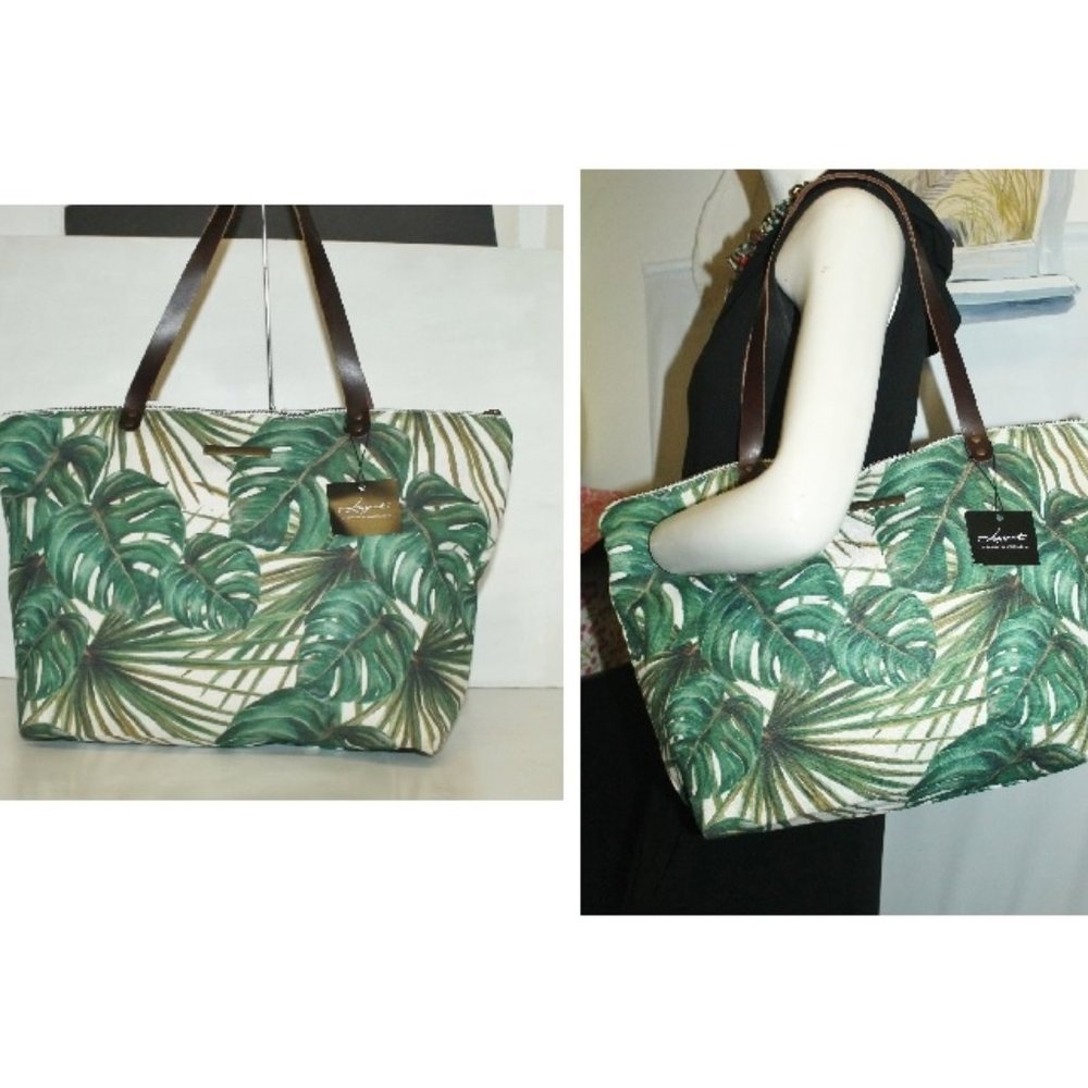 New Tropical Handmade Barcelona Shopper Tote Bag